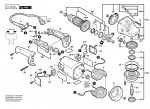 Bosch 0 601 751 042 GWS 20-180 Angle Grinder 230 V / GB Spare Parts GWS20-180